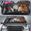 Dachshund Car Auto Sun Shade