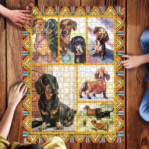 Dachshund Jigsaw Puzzle Set