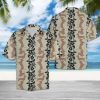 Dachshund Pattern Hawaiian Shirt Summer Button Up