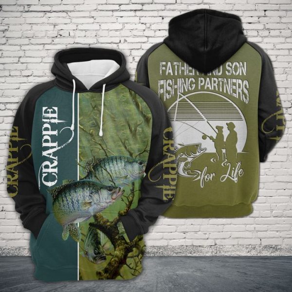 Dad Fishing 3D Printed Hoodie/Zipper Hoodie