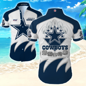 Dallas Cowboy Hawaiian Shirt Summer Button Up
