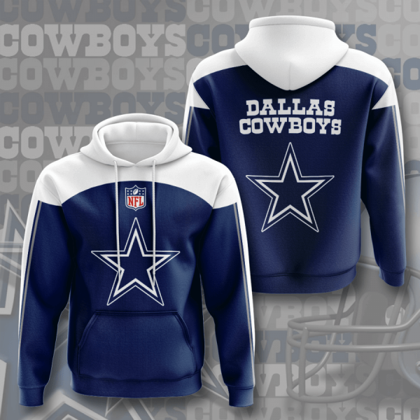 Dallas Cowboys 3D Printed Hoodie/Zipper Hoodie