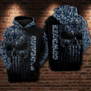 Dallas Cowboys 3D Printed Hoodie/Zipper Hoodie