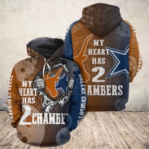 Dallas Cowboys 3D Printed Hoodie/Zipper Hoodie