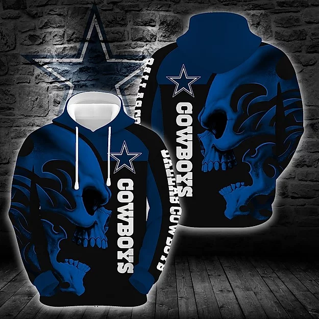 Dallas Cowboys 3D Printed Hoodie/Zipper Hoodie