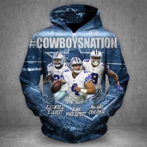 Dallas Cowboys 3D Printed Hoodie/Zipper Hoodie