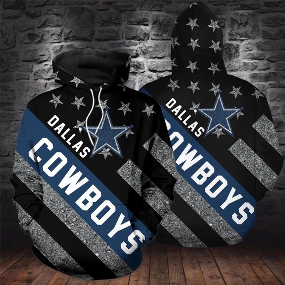 Dallas Cowboys 3D Printed Hoodie/Zipper Hoodie Dallas Cowboys 3D Printed Hoodie/Zipper Hoodie