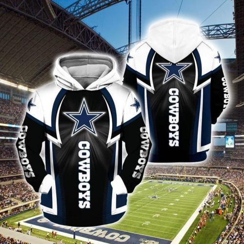 Dallas Cowboys 3D Printed Hoodie/Zipper Hoodie Dallas Cowboys 3D Printed Hoodie/Zipper Hoodie