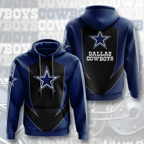 Dallas Cowboys 3D Printed Hoodie/Zipper Hoodie