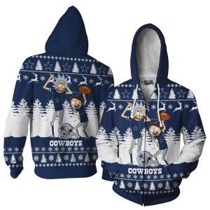 Dallas Cowboys 3D Printed Hoodie/Zipper Hoodie