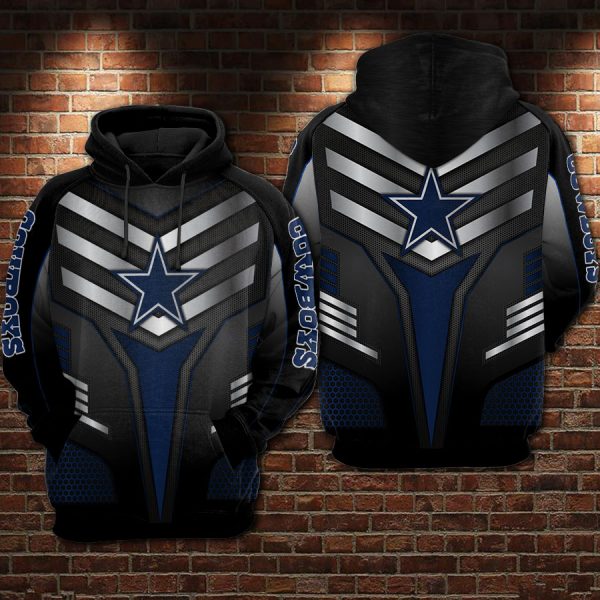 Dallas Cowboys 3D Printed Hoodie/Zipper Hoodie