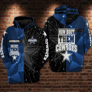 Dallas Cowboys 3D Printed Hoodie/Zipper Hoodie