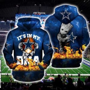 Dallas Cowboys 3D Printed Hoodie/Zipper Hoodie