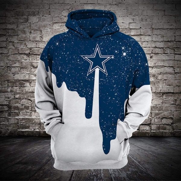 Dallas Cowboys 3D Printed Hoodie/Zipper Hoodie