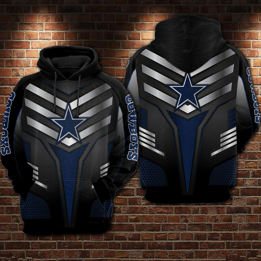Dallas Cowboys 3D Printed Hoodie/Zipper Hoodie Dallas Cowboys 3D Printed Hoodie/Zipper Hoodie