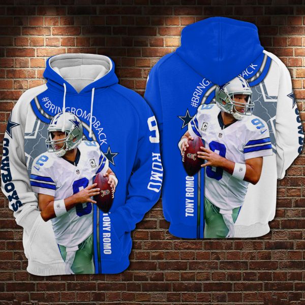 Dallas Cowboys 3D Printed Hoodie/Zipper Hoodie