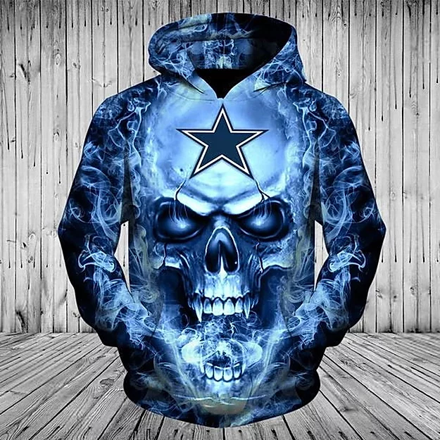 Dallas Cowboys 3D Printed Hoodie/Zipper Hoodie