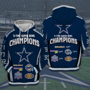 Dallas Cowboys 3D Printed Hoodie/Zipper Hoodie