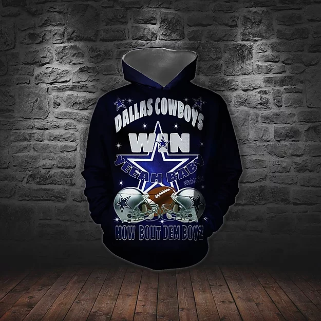 Dallas Cowboys 3D Printed Hoodie/Zipper Hoodie