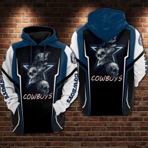 Dallas Cowboys 3D Printed Hoodie/Zipper Hoodie