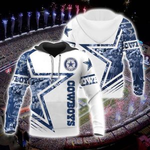 Dallas Cowboys 3D Printed Hoodie/Zipper Hoodie