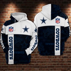 Dallas Cowboys 3D Printed Hoodie/Zipper Hoodie