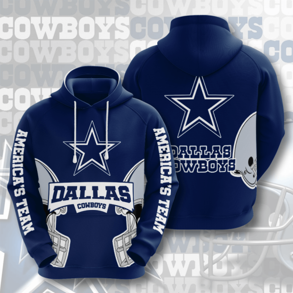 Dallas Cowboys 3D Printed Hoodie/Zipper Hoodie