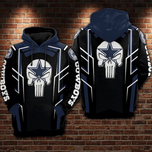 Dallas Cowboys 3D Printed Hoodie/Zipper Hoodie