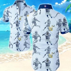 Dallas Cowboys Hawaiian Shirt Summer Button Up