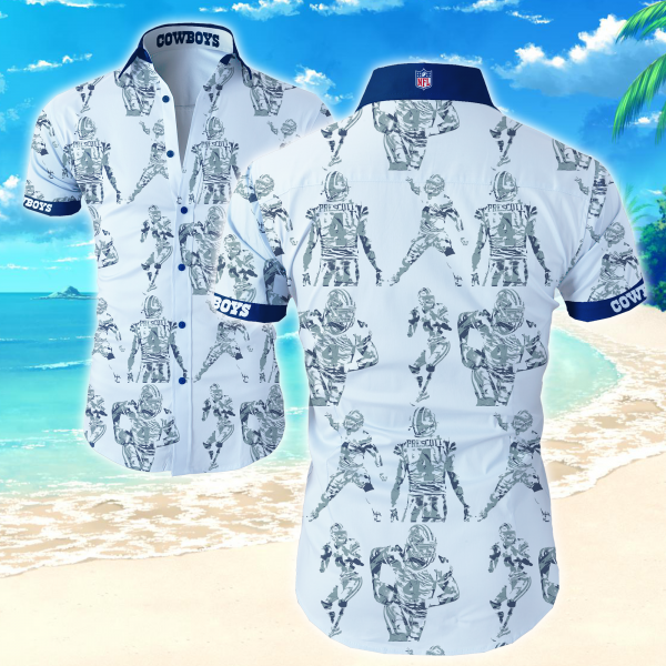 Dallas Cowboys Hawaiian Shirt Summer Button Up