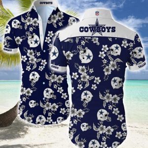 Dallas Cowboys Hawaiian Shirt Summer Button Up