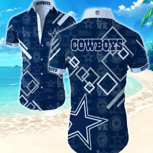 Dallas Cowboys Hawaiian Shirt Summer Button Up