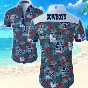 Dallas Cowboys Hawaiian Shirt Summer Button Up