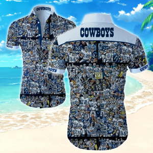 Dallas Cowboys Hawaiian Shirt Summer Button Up