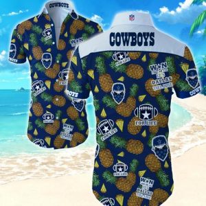 Dallas Cowboys Hawaiian Shirt Summer Button Up