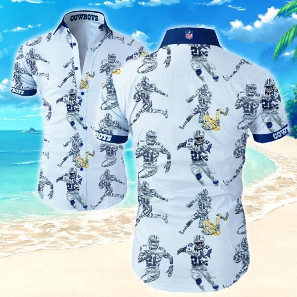 Dallas Cowboys Hawaiian Shirt Summer Button Up