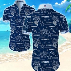 Dallas Cowboys Hawaiian Shirt Summer Button Up