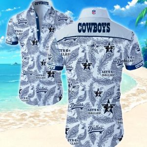 Dallas Cowboys Hawaiian Shirt Summer Button Up