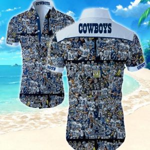 Dallas Cowboys Hawaiian Shirt Summer Button Up