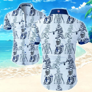 Dallas Cowboys Hawaiian Shirt Summer Button Up