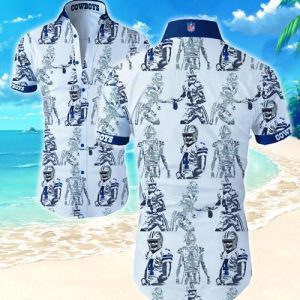 Dallas Cowboys Hawaiian Shirt Summer Button Up