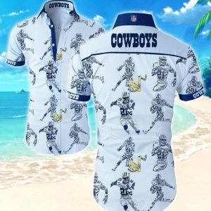 Dallas Cowboys Hawaiian Shirt Summer Button Up