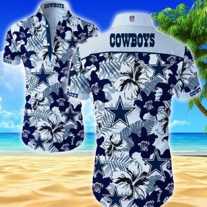 Dallas Cowboys Hawaiian Shirt Summer Button Up