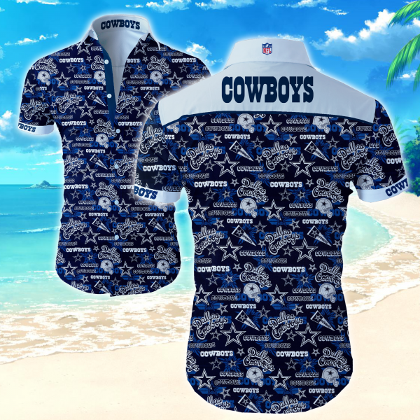 Dallas Cowboys Hawaiian Shirt Summer Button Up