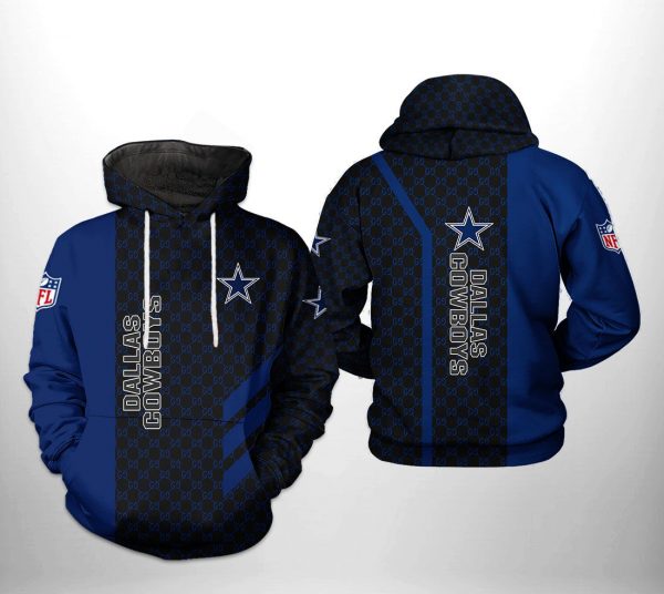 Dallas Cowboys NFL 3D Printed Hoodie/Zipper Hoodie