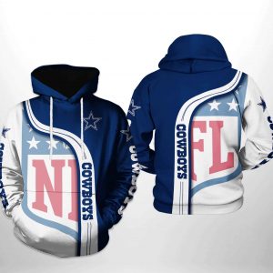 Dallas Cowboys NFL Team 3D Printed Hoodie/Zipper Hoodie