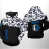 Dallas Mavericks NBA Camo Veteran Team 3D Printed Hoodie/Zipper Hoodie