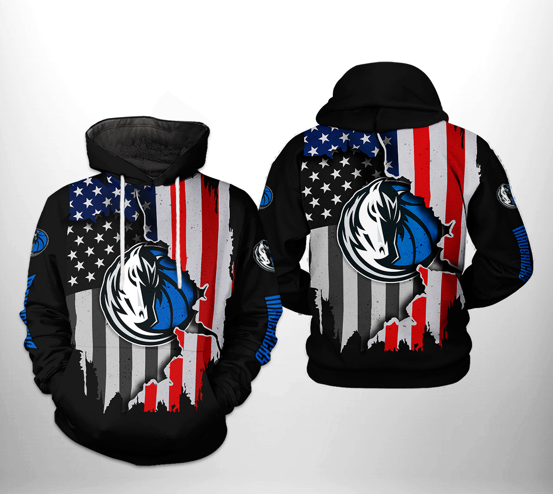 Dallas Mavericks NBA US Flag Team 3D Printed Hoodie/Zipper Hoodie Dallas Mavericks NBA US Flag Team 3D Printed Hoodie/Zipper Hoodie