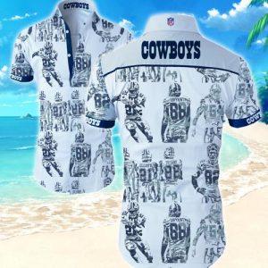 Dalllas Cowboys Hawaiian Shirt Summer Button Up