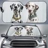 Dalmatian S Car Auto Sun Shade